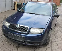 Škoda Fabia, rv 2003, 1.9, 59kW, tmavě modrá